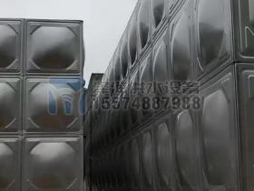 長沙大型不銹鋼水箱安裝案例
